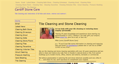 Desktop Screenshot of cardiffstonecare.com